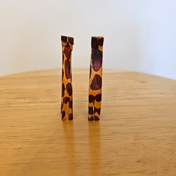 Giraffe Wooden Lot of 2 - Picture 4 of 5